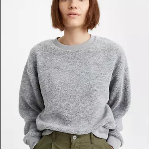 Levi's Sweaters - Levi’s Pullover Sherpa Sweater Size Medium